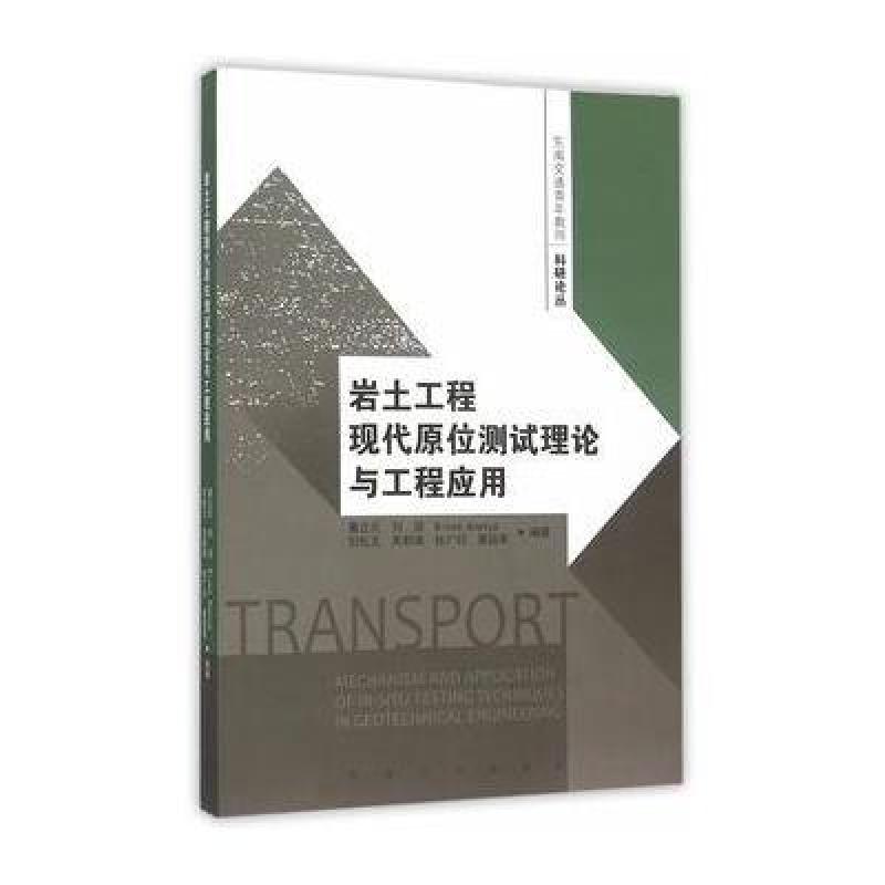 岩土工程现代原位测试理论与工程应用