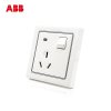 ABB 开关插座 德宁空调插座16A一开三孔带灯AN236