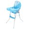 宝宝好217C婴儿餐椅可折叠便携多功能儿童餐椅宝宝吃饭餐椅婴儿桌椅 蓝色