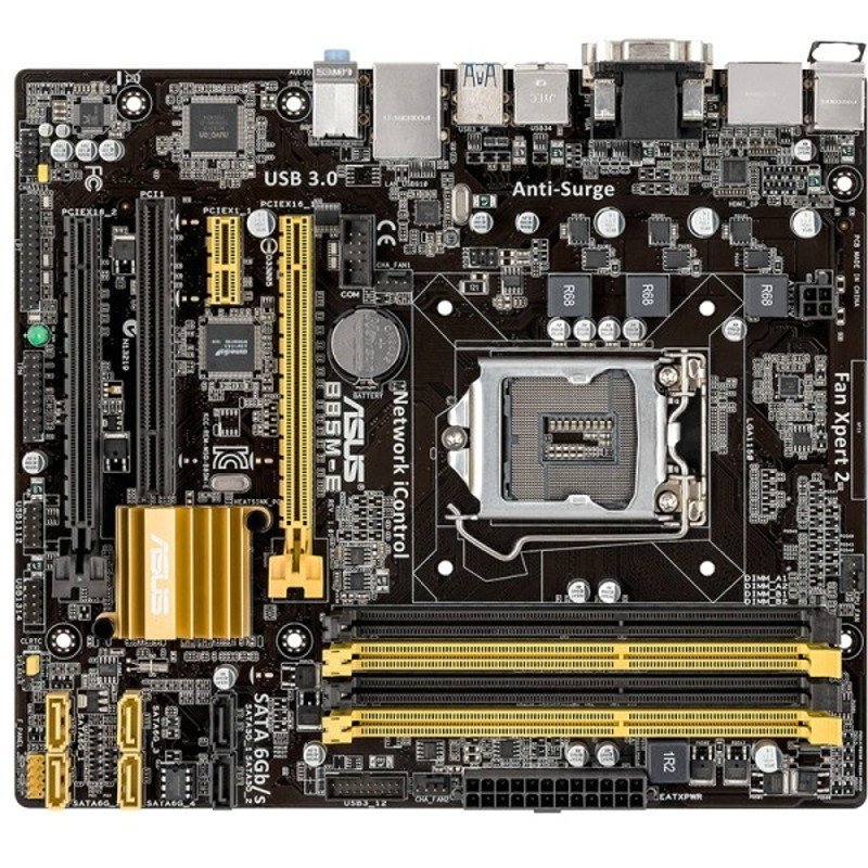 ASUS 华硕 B85M-E 主板(Intel B85/LGA 1150)