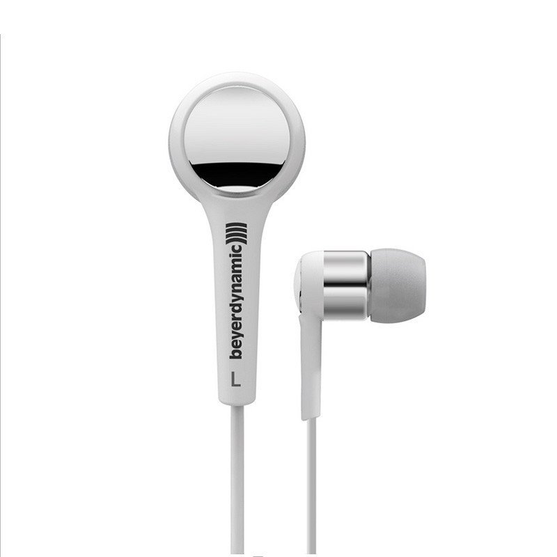 Beyerdynamic/拜亚动力 DTX102IE 入耳式耳机 时尚金属面条 白色