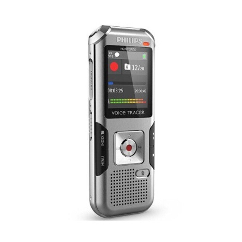 飞利浦(PHILIPS)DVT4000原装韩国进口大彩屏PCM线性超清晰长时间录音笔