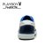 花花公子PLAYBOY 男鞋 2016 新款英伦板鞋拼色时尚旅游休闲鞋 CX239518 兰红 38码