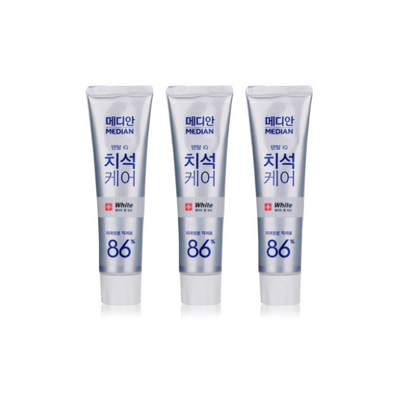 【苏宁自营】Median麦迪安强效美白牙膏120g*3【CJ】