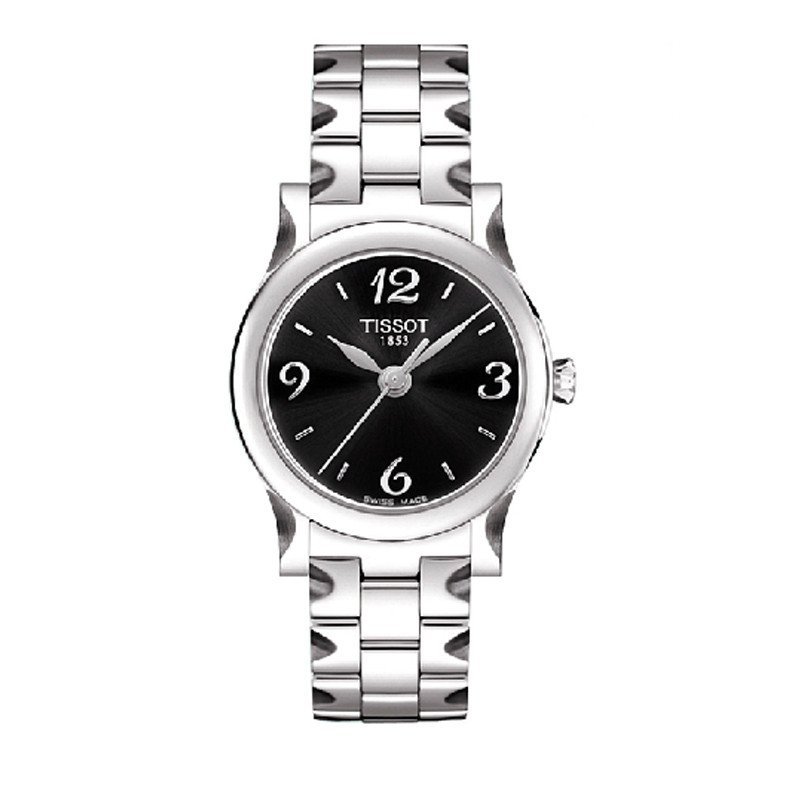 TISSOT天梭月亮女神系列石英女表休闲指针钢带女士手表女腕表T028.210.11.037.00 T028.210.11.057.00