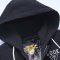 知见男装2016春装新款男士青年夹克 韩版修身连帽潮流男装外套LS8808 XXXL 深蓝色