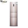 惠而浦（Whirlpool）251升变频风冷三门冰箱BCD-251WTBZW（玫瑰金）