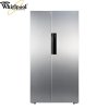 惠而浦（Whirlpool）602升变频风冷对开门冰箱BCD-602WDBZW（波尔卡银）