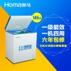 奥马/Homa BC/BD-145 145升一级节能冷藏冷冻卧式家用冷柜（蓝晶白）