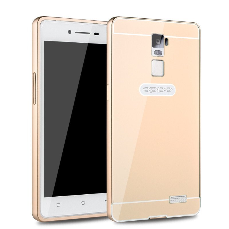 湛蓝贝壳 oppor7plus手机壳r7s plus保护套金属边框保护壳 优雅银高清