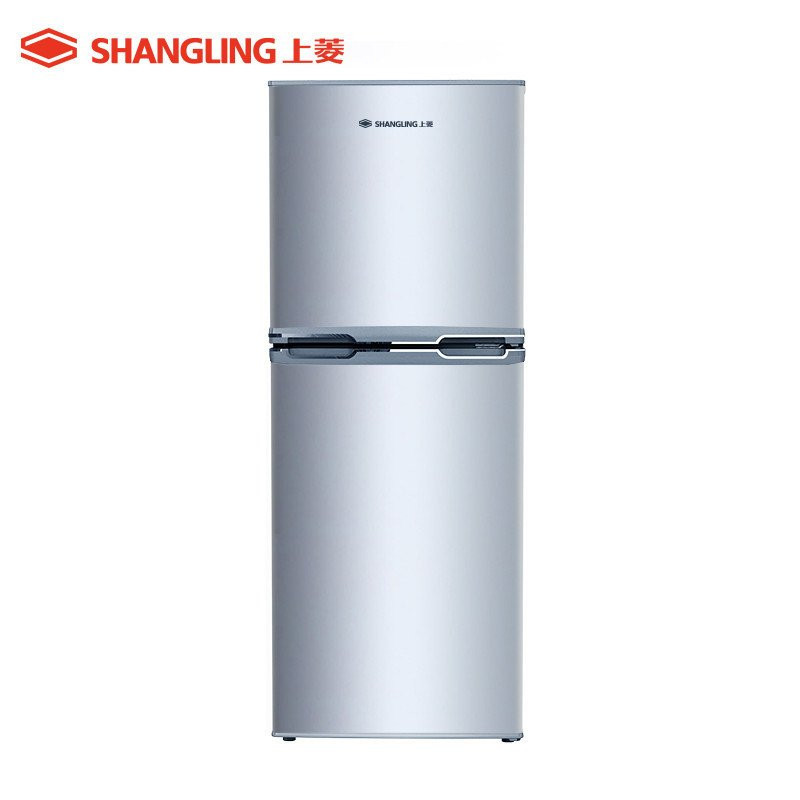 上菱（shangling）BCD-137C 137升 节能直冷 双门小冰箱 （闪