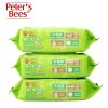 Peter‘s bees 彼特的蜜蜂 婴儿手口湿巾有盖装 80抽 三联包