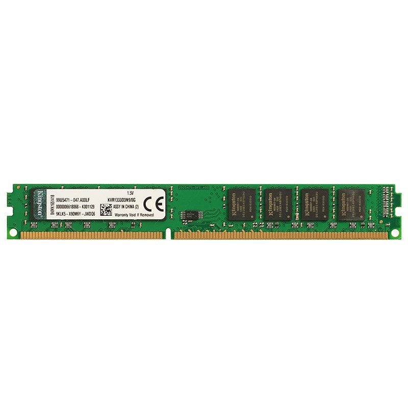 金士顿（Kingston）DDR3 1333 8GB 台式机内存条 标准电压(1.5v)