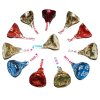 Hershey’s/好时 好时巧克力10粒+1粒心形铁盒结婚喜糖成品礼盒装