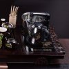 艺宏堂整套 茶具套装 紫砂功夫茶具 四合一电热磁炉 实木茶盘套装