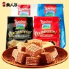 莱家 巧克力味粒粒装威化饼干 250g