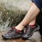 普乐途夏季溯溪鞋男鞋两栖户外登山徒步鞋 女 网面透气速干涉水鞋钓鱼鞋 灰桔男款-78款 37码