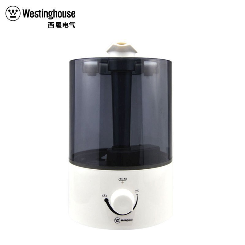 美国西屋(Westinghouse) 超声波加湿器SC-W355（黑水晶) 3.5升大水箱 折叠式水箱提手