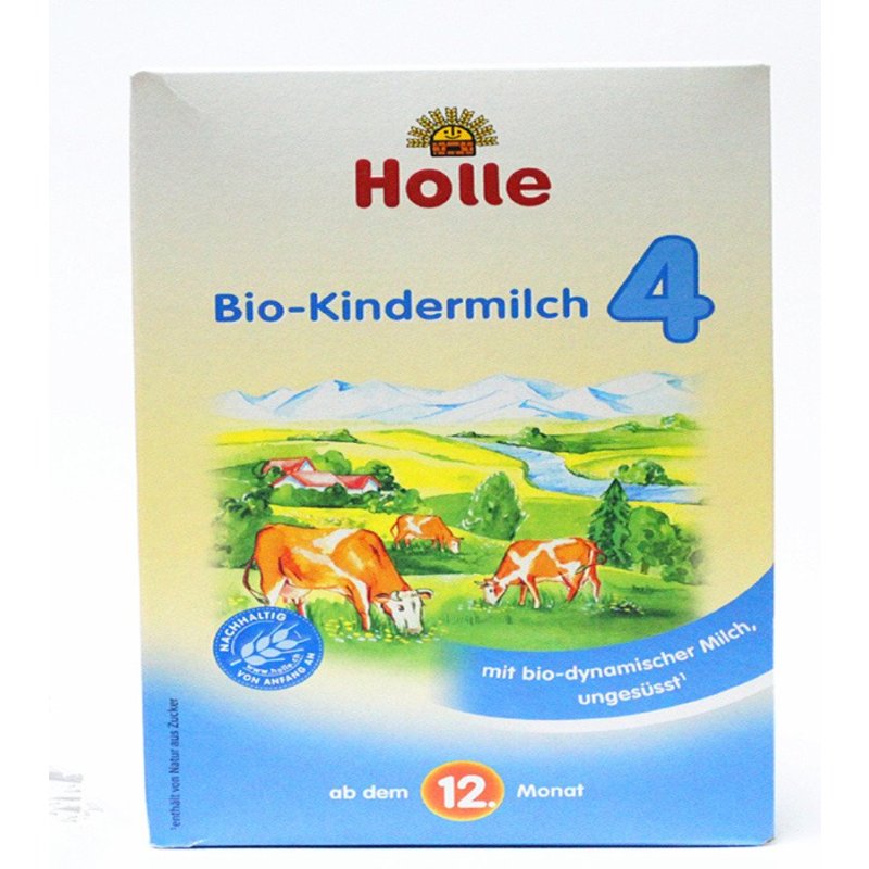 德国凯莉泓乐(Holle)婴幼儿有机奶粉4段（一周岁以上）600g（海外版）