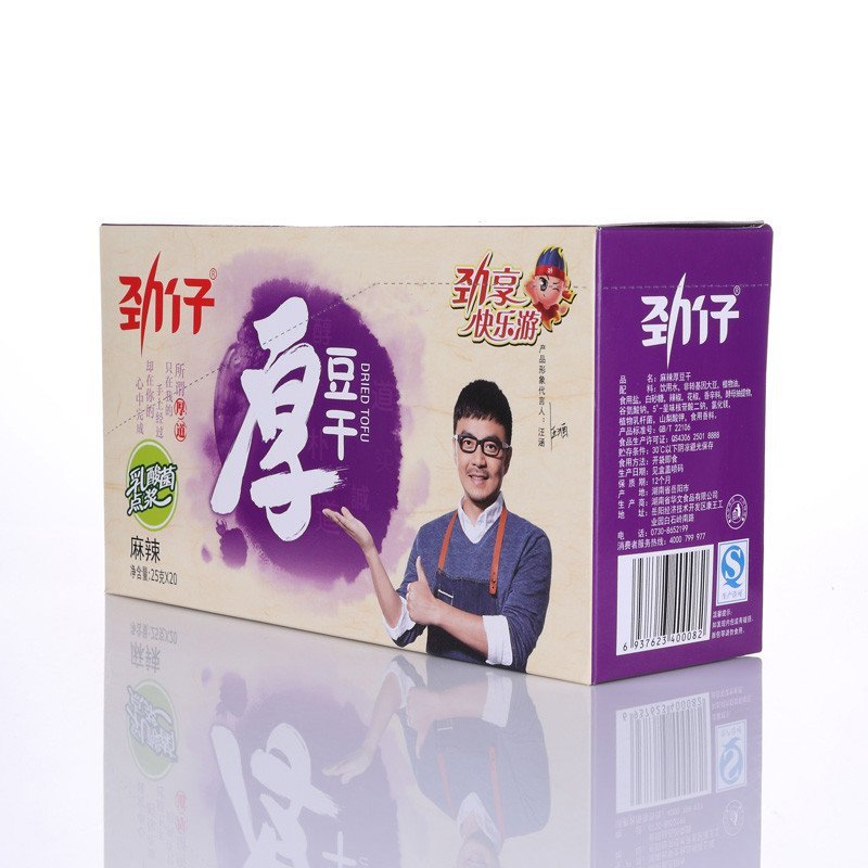 劲仔 厚豆干(麻辣味)25g*20包