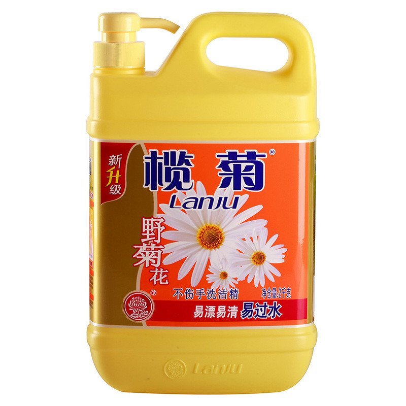 榄菊野菊花不伤手洗洁精2kg