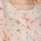 睡衣女春季新款棉质开衫睡衣休闲公主蕾丝花朵家居服套装 XL WH-8202