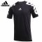 Adidas阿迪达斯套装男2016夏季新款运动休闲透气短袖T恤 运动长裤 XXL（185） AK1819上装