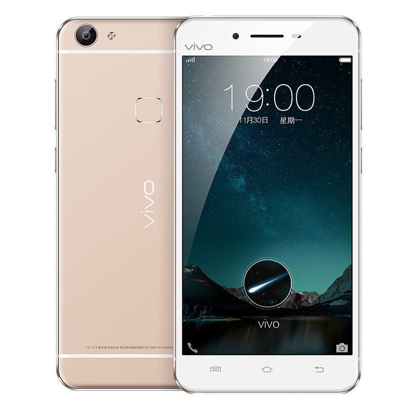 VIVO X6S 全网通4G手机 64GB 双卡双待 （金色）