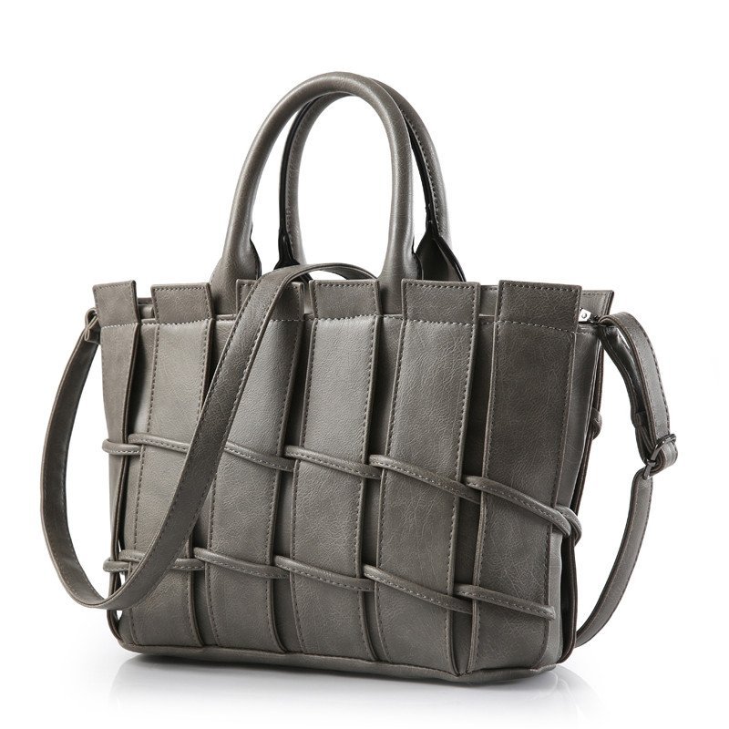 薇思黛 女包 单肩包女包新款 2015新款时尚女士包包手提包休闲包 灰色