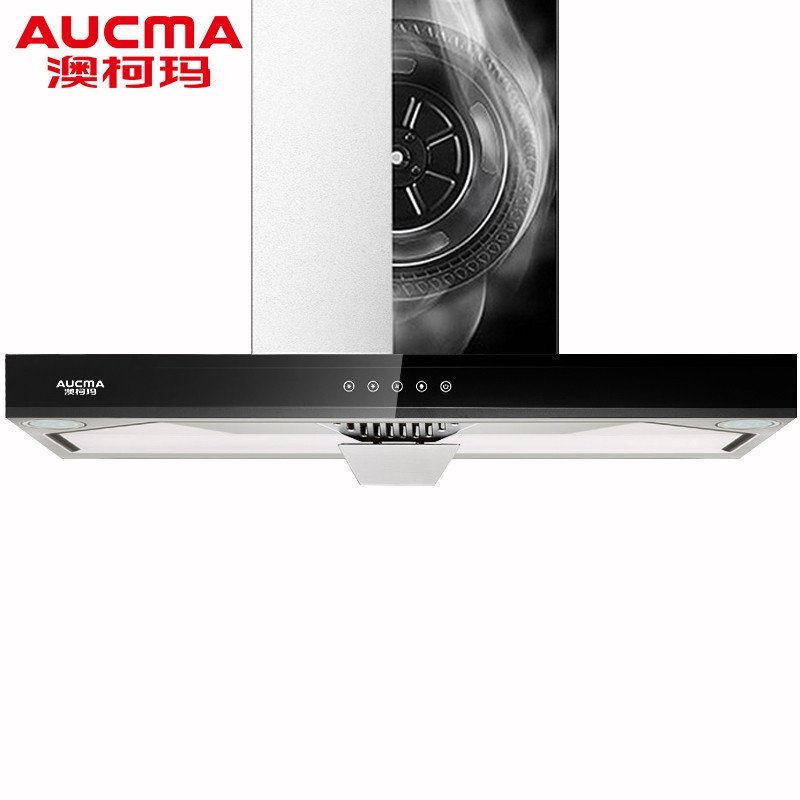 Aucma/澳柯玛油烟机CXW-245MT605智能纯屏触控T型抽油烟机