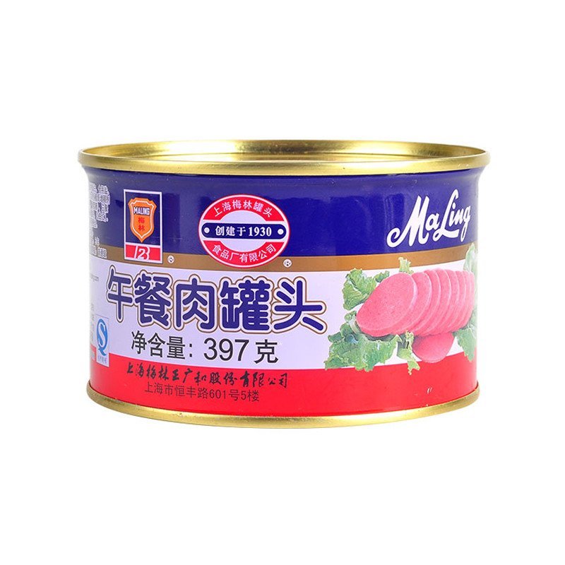 梅林午餐肉罐头397g