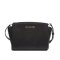 Michael Kors 迈克·科尔斯 女士经典MK小号笑脸包单肩斜挎包 30T3GLMM2L 黑色
