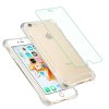 黑客 苹果6防摔手机壳+苹果6s手机钢化玻璃膜二合一套装 iphone6plus防爆手机壳6splus手机保护膜