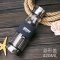 男士办公室玻璃杯随手杯水杯过滤泡茶杯带盖耐热便携车载杯子 圆形盖骑士420ml