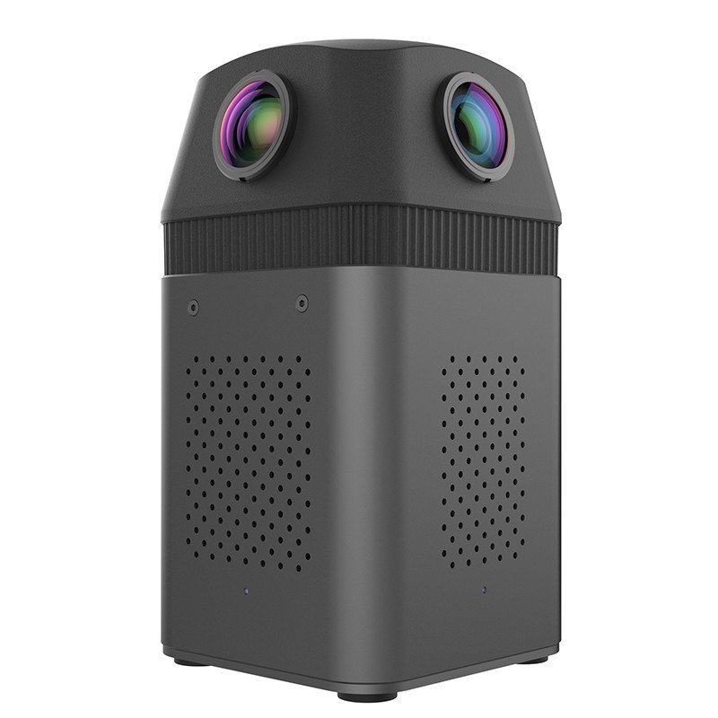 detu/得图 f4四目专业级全景摄相机 360度超6k超清 vr商用摄像机
