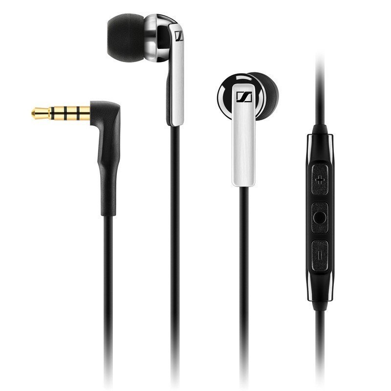 森海塞尔（Sennheiser） CX2.00i black 入耳式通话耳机 手机耳机 黑色 苹果版