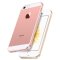安美宝 苹果7手机壳iPhone6S手机壳透明硅胶软壳苹果6plus保护壳iPhone7/6S plus手机壳 苹果7Plus/8P不露标5.5寸红色