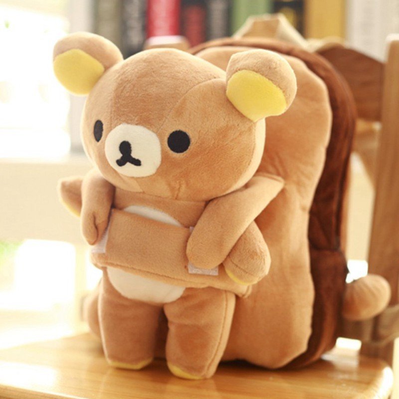 朵啦啦 立体公仔可拆卸款背包 毛绒玩具大号布娃娃玩偶 生日礼物 女生