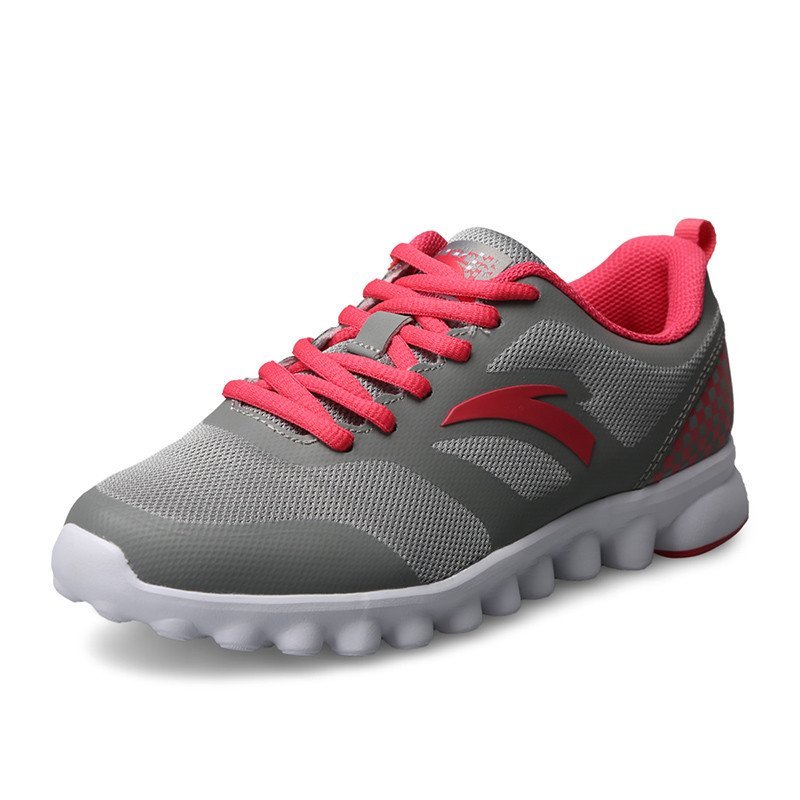 安踏女鞋春季新款耐磨防滑休闲减震女士运动鞋跑鞋女鞋