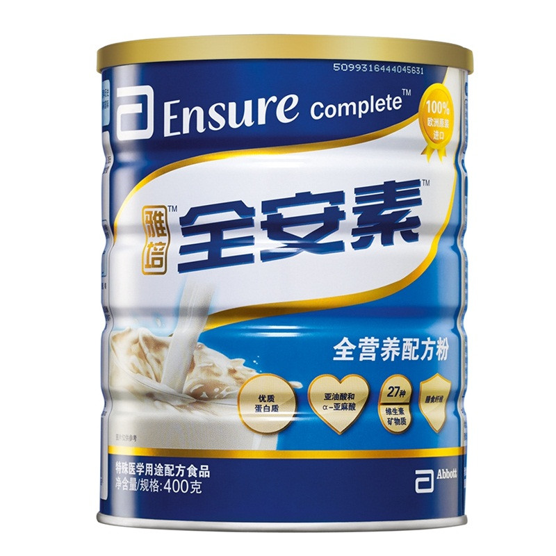 雅培（Abbott）全安素 400g 蛋白质粉 维生素 膳食纤维