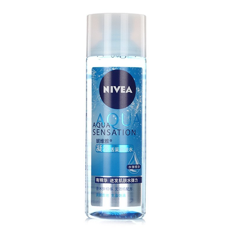 （NIVEA）妮维雅 凝水活采醒肤水促销装 200ml