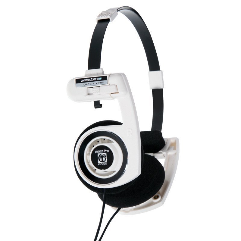 高斯（KOSE）PORTA PRO White 头戴式便携超重低音耳机 白色