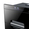 万喜ZTD-100A2消毒柜 液晶动态显示 食品级柜内材料 上下分层设计