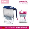 德国原装进口BWT净水壶滤水壶净水器家用直饮3.6升一壶两芯 蓝色