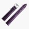 傲途真皮表带 漆皮针扣手表配件 通用手表带 针扣牛皮真皮带16mm 16mm 粉红色