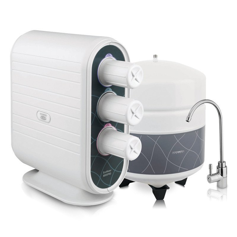 ecowater美国怡口 800spro厨房家用直饮净水器 ro膜反渗透纯水机