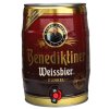 德国原装进口啤酒 百帝王（Benedikeiner）小麦黑啤酒 5L桶装
