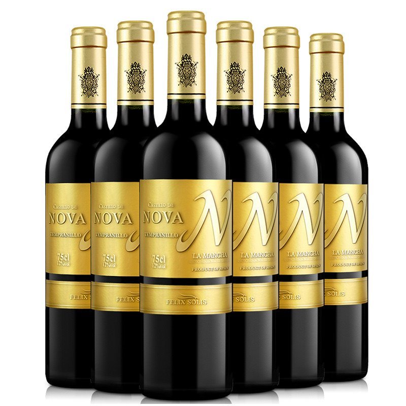 西班牙原瓶进口红酒珍酿 慕隆城堡帕瑞罗金标干红葡萄酒 750ml*6瓶