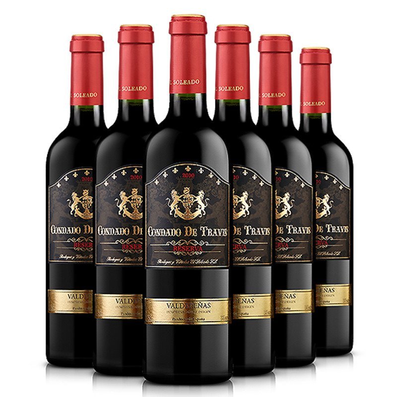 西班牙原瓶进口珍藏红酒整箱 TRAVIS珍藏干红葡萄酒750ml*6