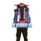欧伦萨 运动户外背包户外休闲旅行包登山运动双肩防水背包登山包双翼户外背包 红色